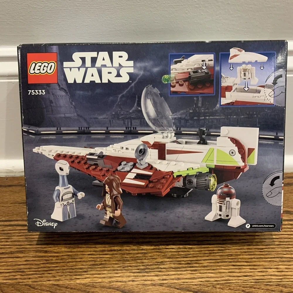 LEGO Obi-Wan Kenobi's Jedi Starfighter Star Wars -  (75333) - 282 pieces NEW